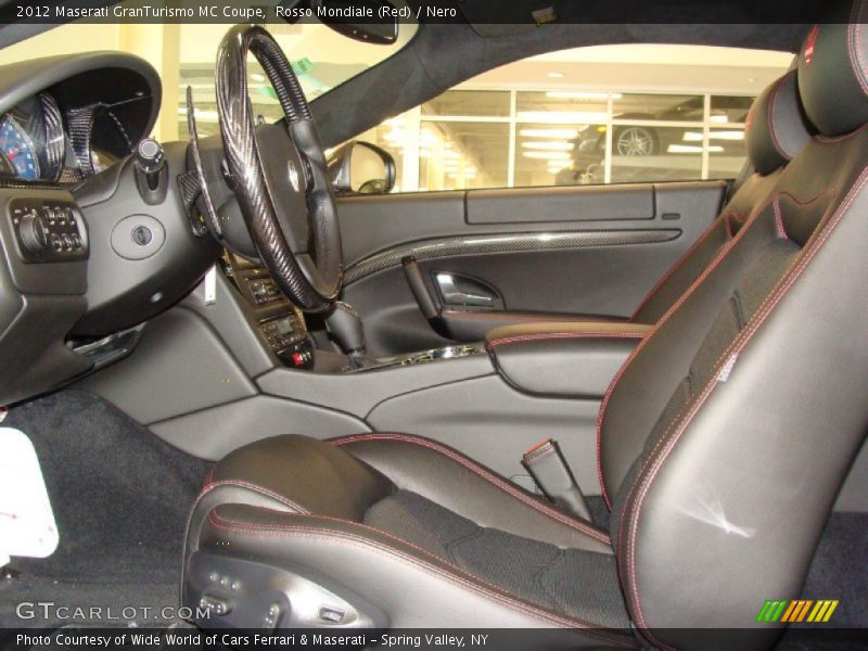 Rosso Mondiale (Red) / Nero 2012 Maserati GranTurismo MC Coupe