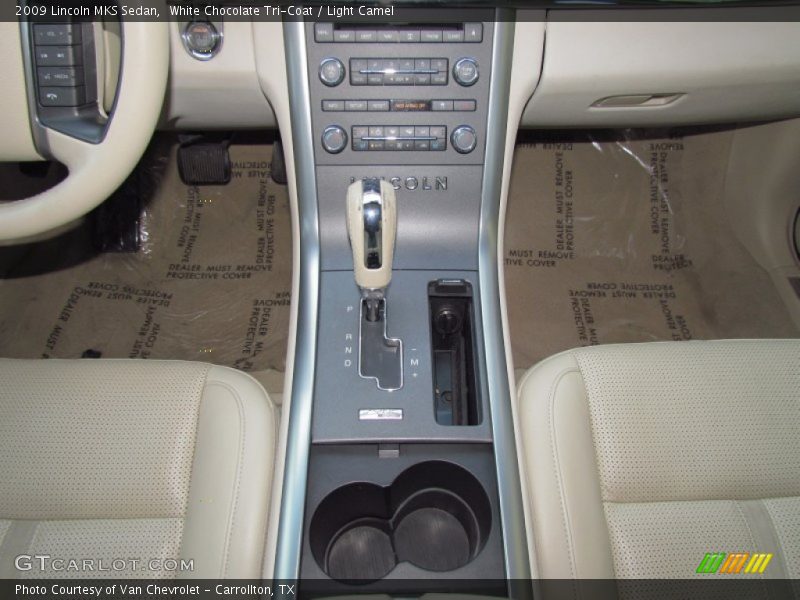 White Chocolate Tri-Coat / Light Camel 2009 Lincoln MKS Sedan