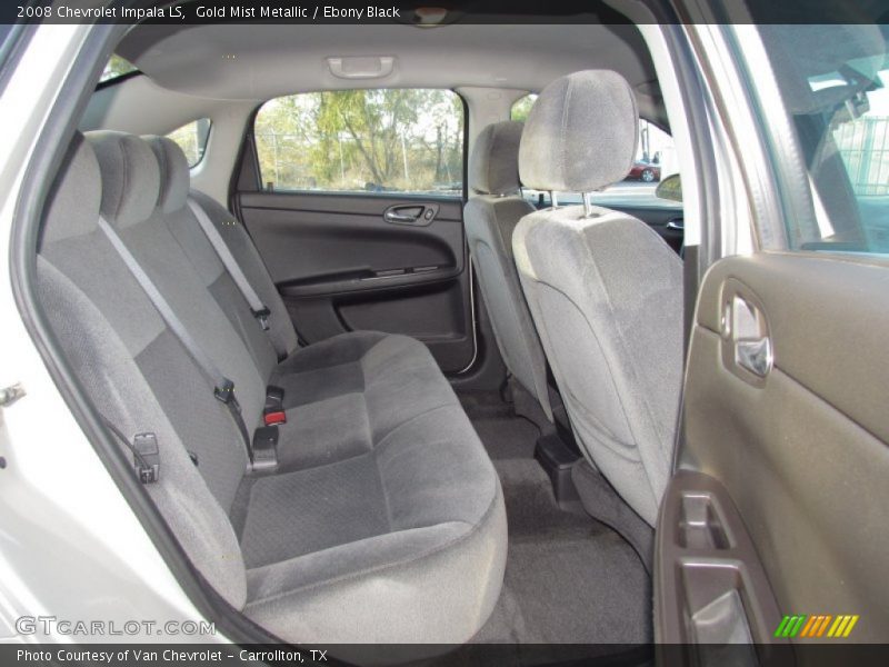 Gold Mist Metallic / Ebony Black 2008 Chevrolet Impala LS