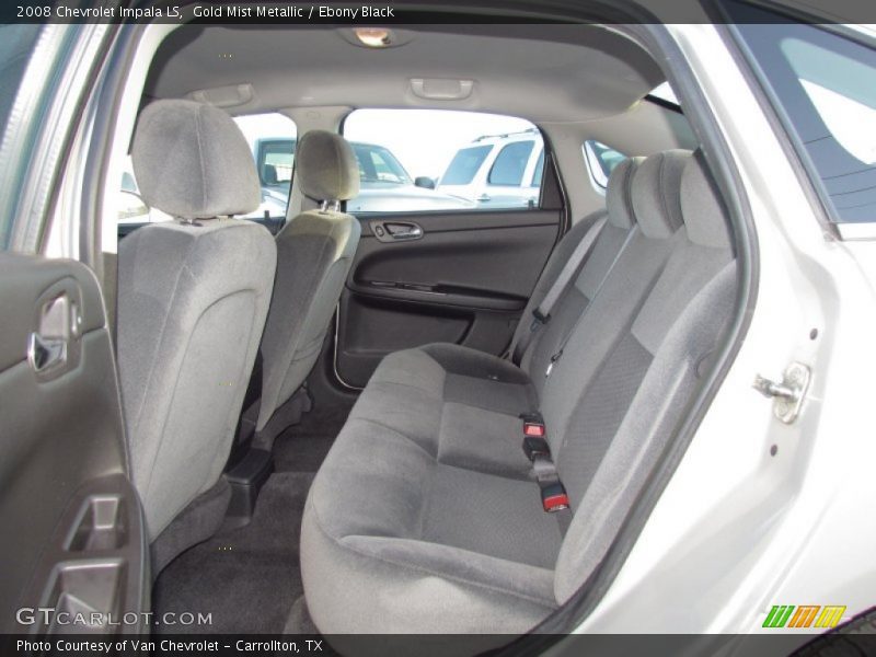 Gold Mist Metallic / Ebony Black 2008 Chevrolet Impala LS
