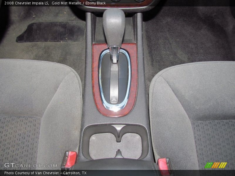Gold Mist Metallic / Ebony Black 2008 Chevrolet Impala LS