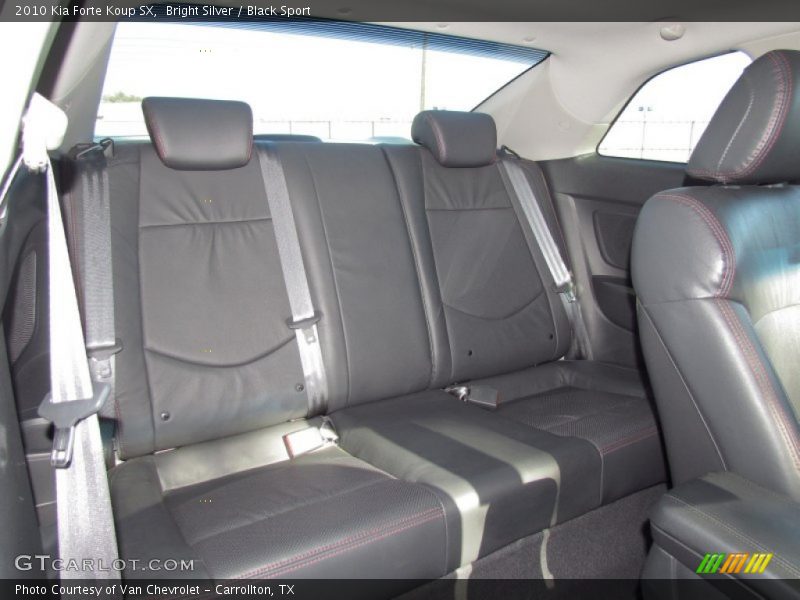 Bright Silver / Black Sport 2010 Kia Forte Koup SX
