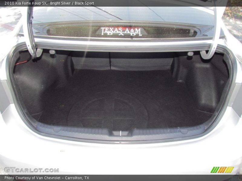 Bright Silver / Black Sport 2010 Kia Forte Koup SX