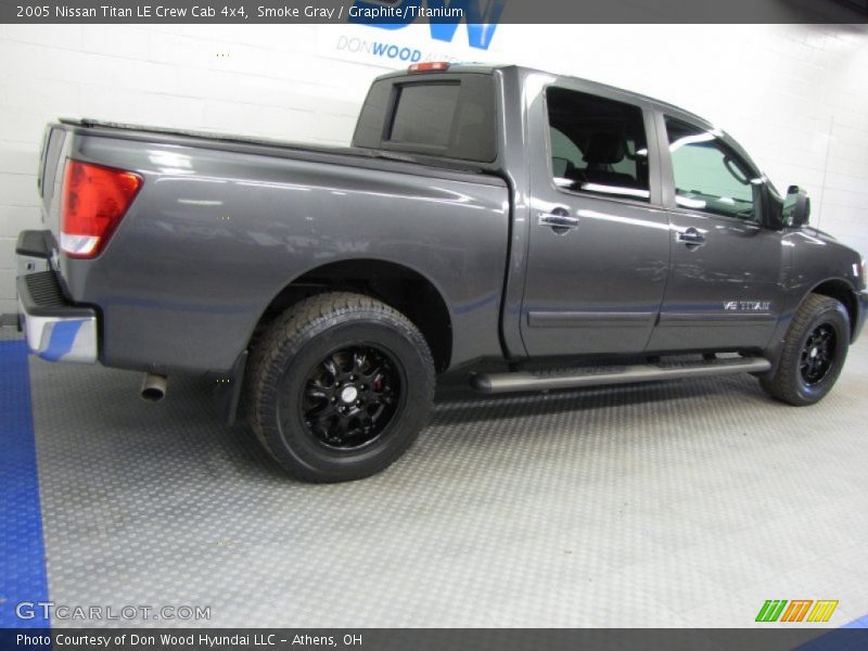 Smoke Gray / Graphite/Titanium 2005 Nissan Titan LE Crew Cab 4x4
