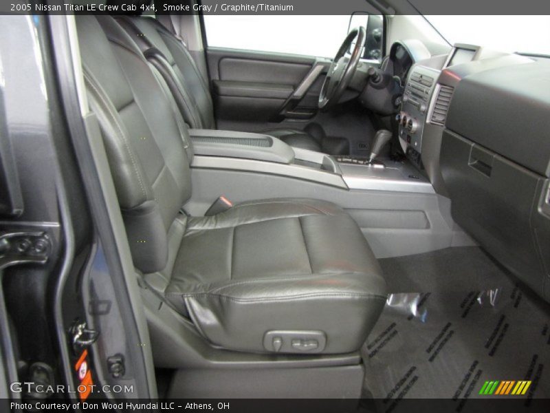Smoke Gray / Graphite/Titanium 2005 Nissan Titan LE Crew Cab 4x4