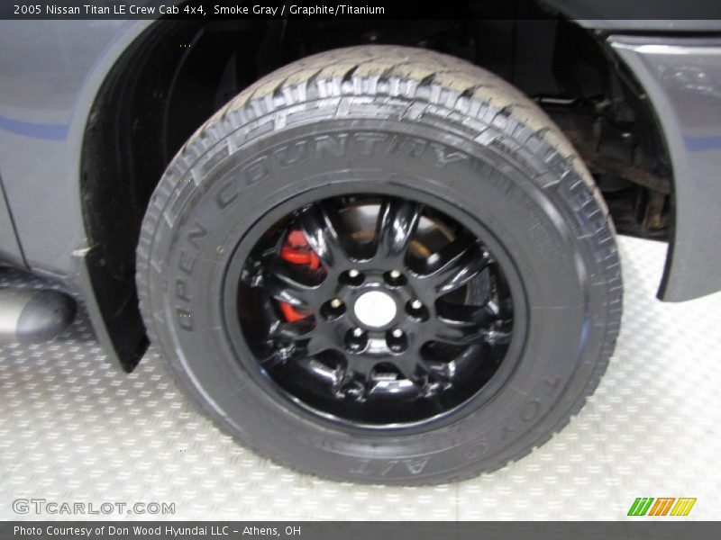 Smoke Gray / Graphite/Titanium 2005 Nissan Titan LE Crew Cab 4x4