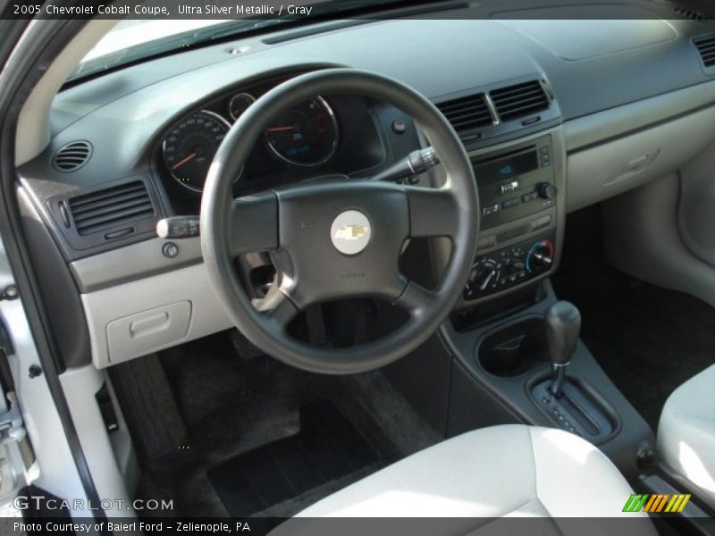 Ultra Silver Metallic / Gray 2005 Chevrolet Cobalt Coupe