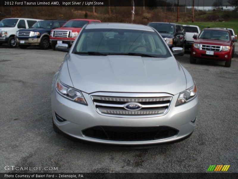 Ingot Silver / Light Stone 2012 Ford Taurus Limited AWD