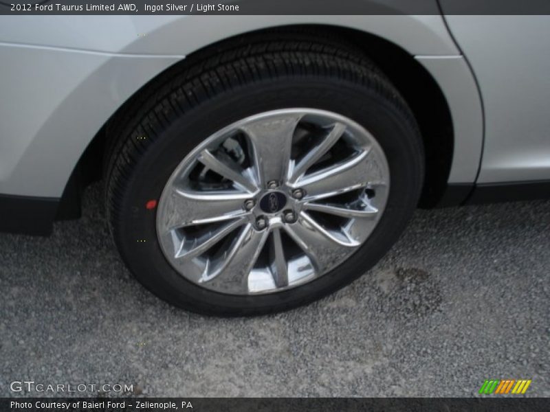 Ingot Silver / Light Stone 2012 Ford Taurus Limited AWD