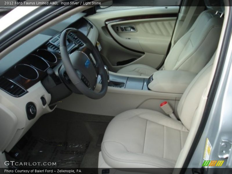  2012 Taurus Limited AWD Light Stone Interior