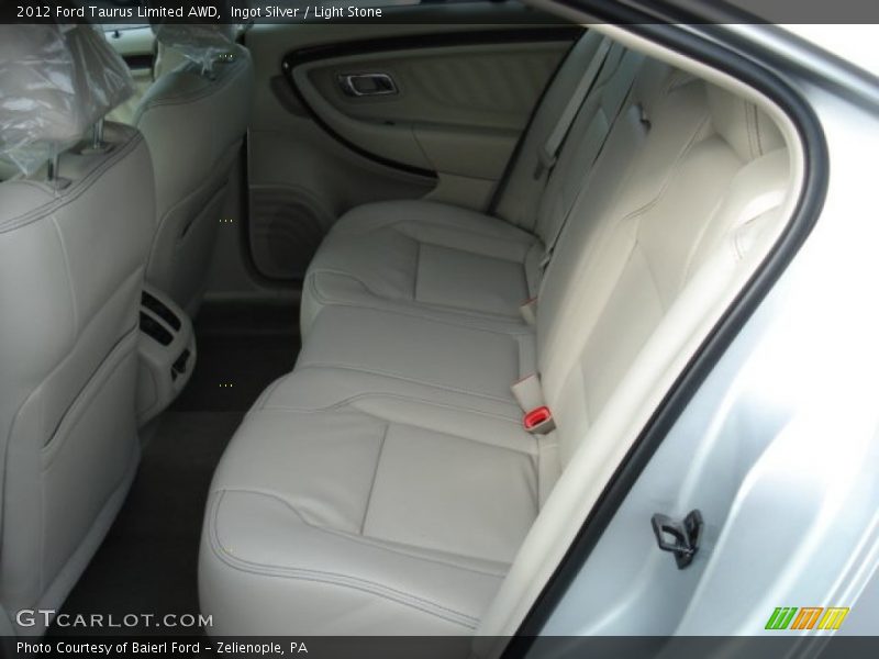 Rear Seat of 2012 Taurus Limited AWD