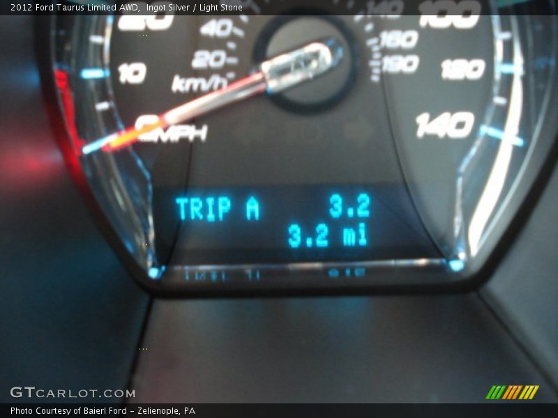 Ingot Silver / Light Stone 2012 Ford Taurus Limited AWD
