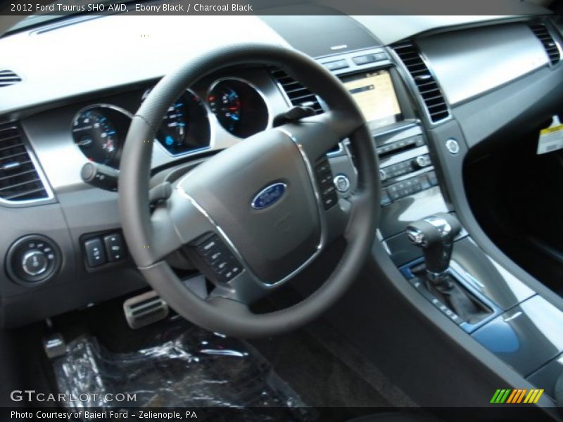  2012 Taurus SHO AWD Steering Wheel