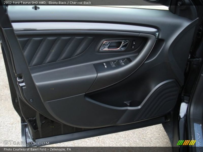 Door Panel of 2012 Taurus SHO AWD