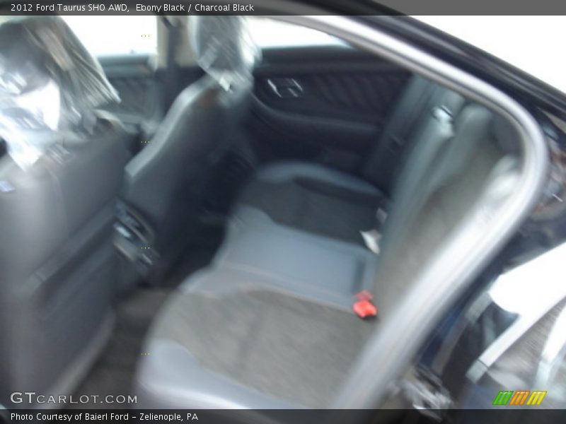 Ebony Black / Charcoal Black 2012 Ford Taurus SHO AWD