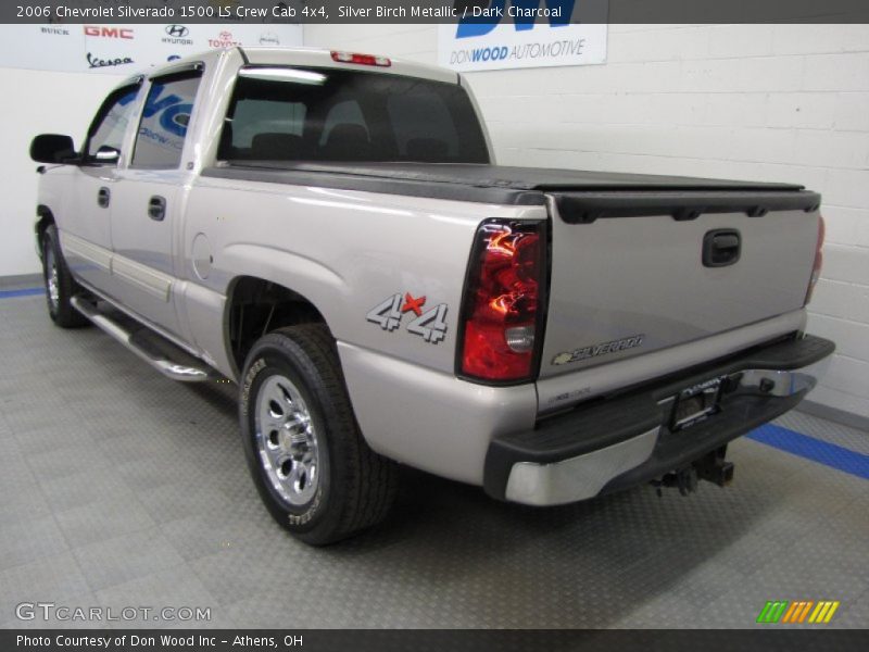 Silver Birch Metallic / Dark Charcoal 2006 Chevrolet Silverado 1500 LS Crew Cab 4x4
