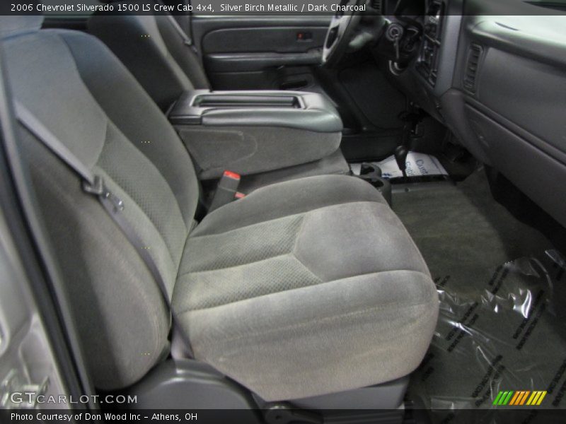 Silver Birch Metallic / Dark Charcoal 2006 Chevrolet Silverado 1500 LS Crew Cab 4x4