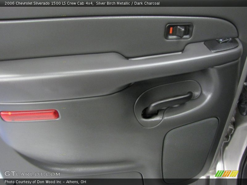 Silver Birch Metallic / Dark Charcoal 2006 Chevrolet Silverado 1500 LS Crew Cab 4x4