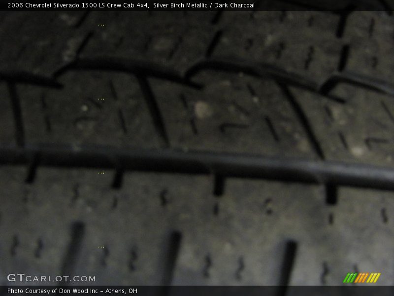 Silver Birch Metallic / Dark Charcoal 2006 Chevrolet Silverado 1500 LS Crew Cab 4x4