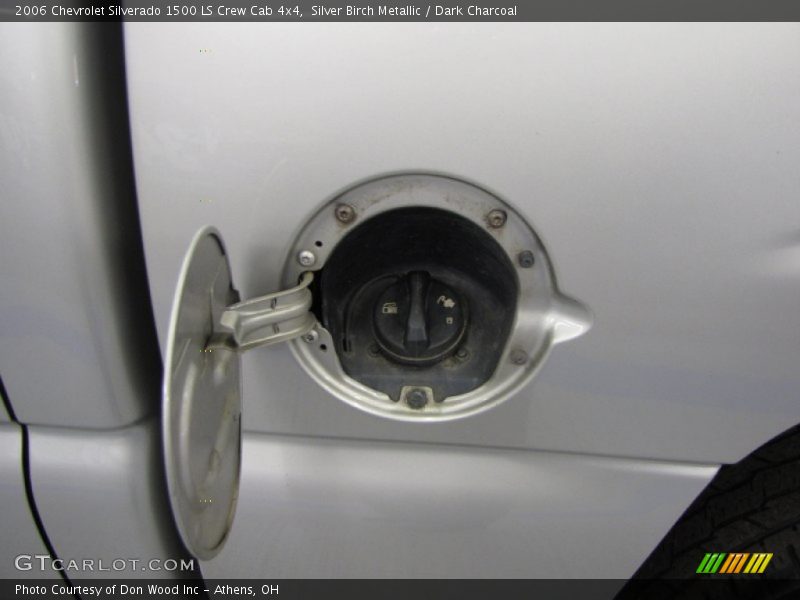 Silver Birch Metallic / Dark Charcoal 2006 Chevrolet Silverado 1500 LS Crew Cab 4x4