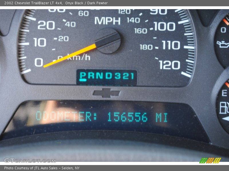 Onyx Black / Dark Pewter 2002 Chevrolet TrailBlazer LT 4x4
