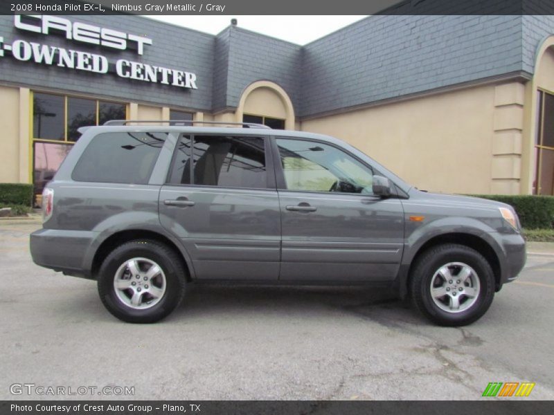 Nimbus Gray Metallic / Gray 2008 Honda Pilot EX-L