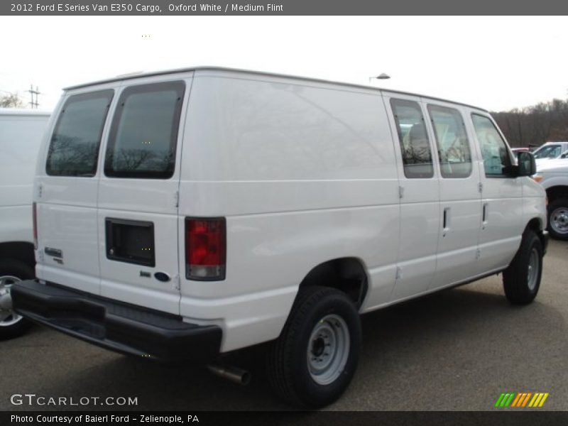 Oxford White / Medium Flint 2012 Ford E Series Van E350 Cargo