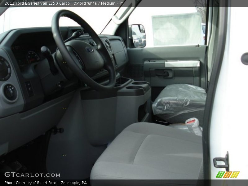 Oxford White / Medium Flint 2012 Ford E Series Van E350 Cargo