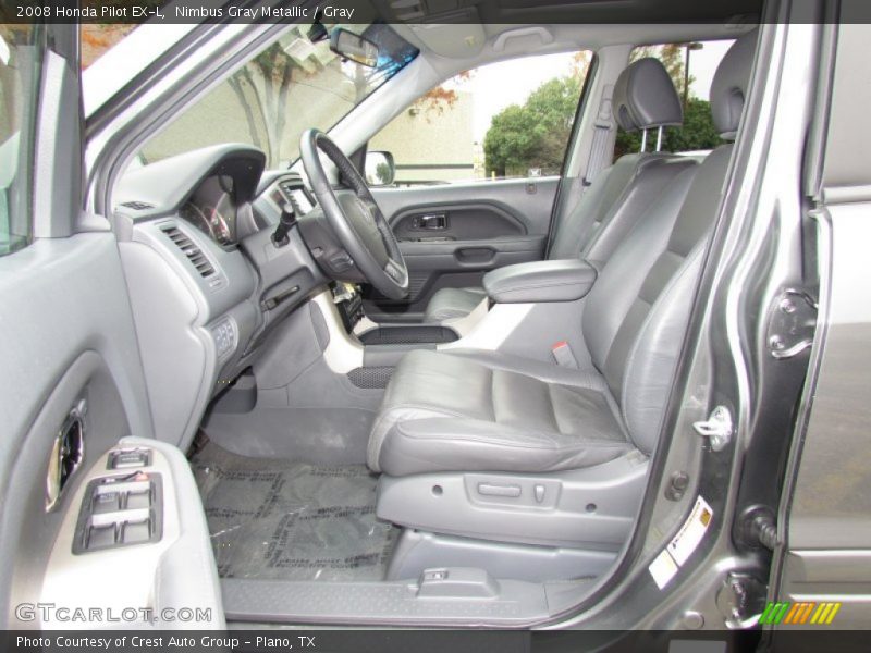  2008 Pilot EX-L Gray Interior