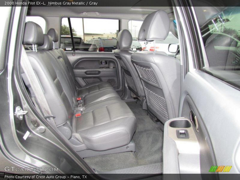  2008 Pilot EX-L Gray Interior