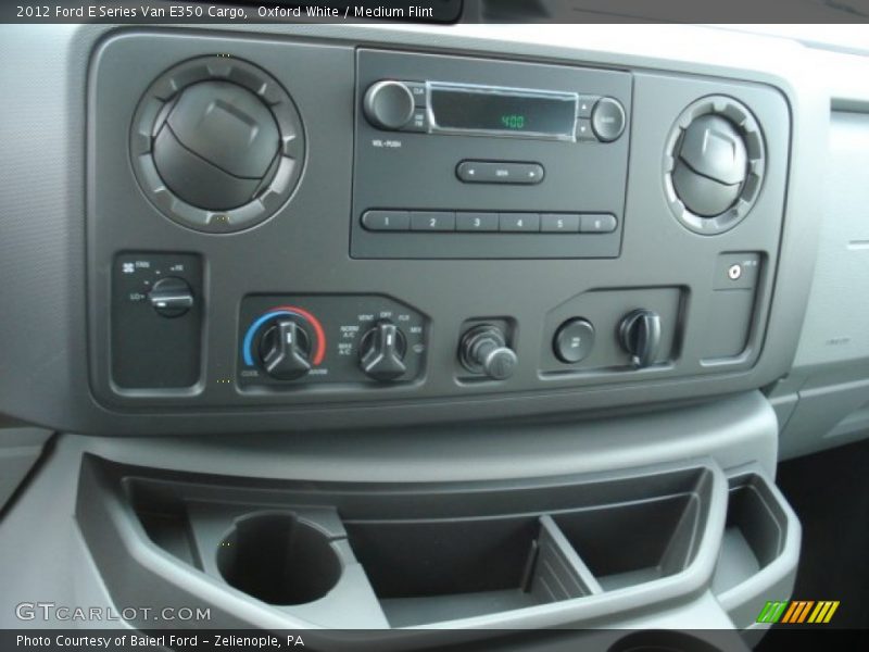 Oxford White / Medium Flint 2012 Ford E Series Van E350 Cargo