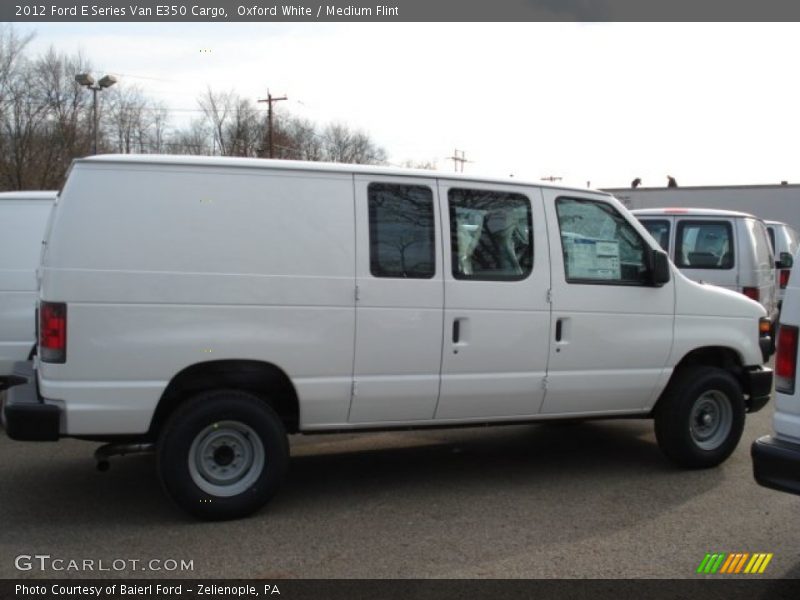 Oxford White / Medium Flint 2012 Ford E Series Van E350 Cargo