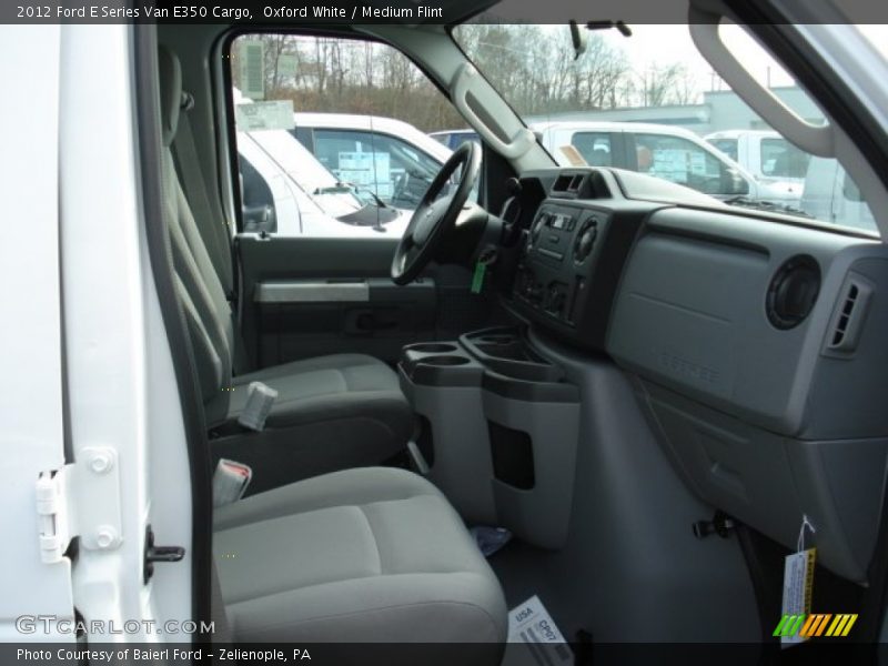 Oxford White / Medium Flint 2012 Ford E Series Van E350 Cargo