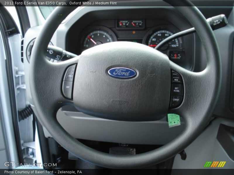 Oxford White / Medium Flint 2012 Ford E Series Van E350 Cargo