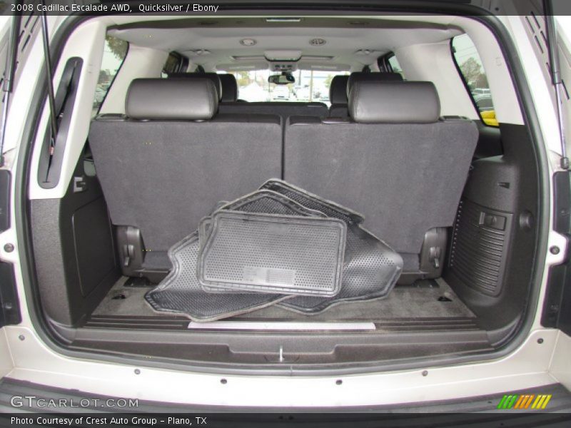 Quicksilver / Ebony 2008 Cadillac Escalade AWD