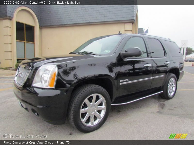 Onyx Black / Light Tan 2009 GMC Yukon Denali AWD