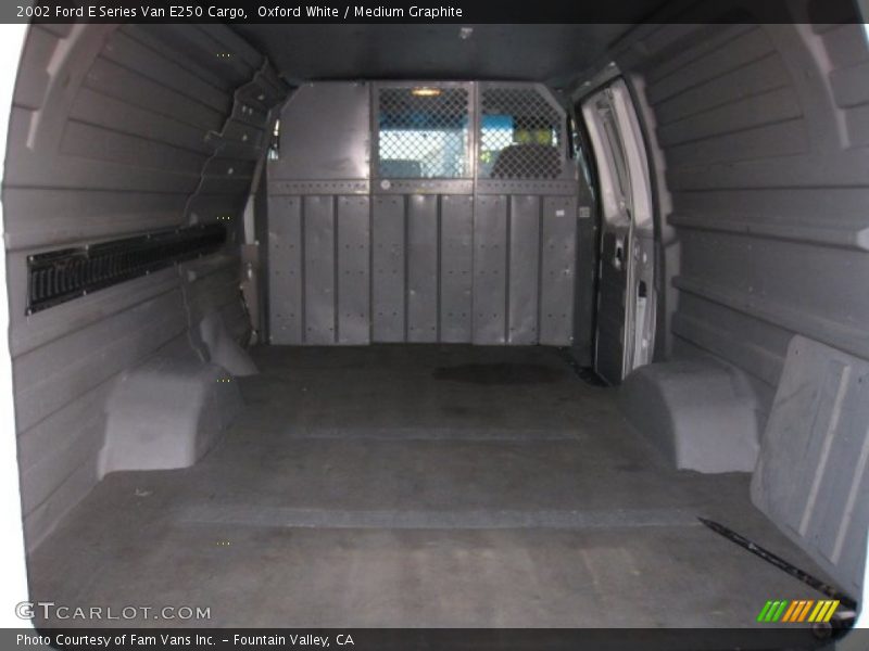 Oxford White / Medium Graphite 2002 Ford E Series Van E250 Cargo