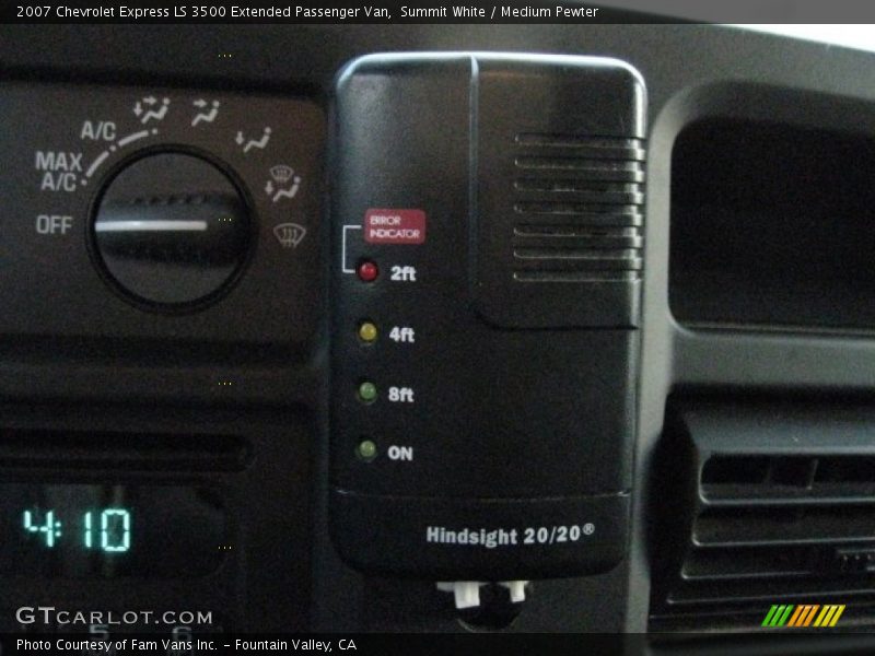 Summit White / Medium Pewter 2007 Chevrolet Express LS 3500 Extended Passenger Van