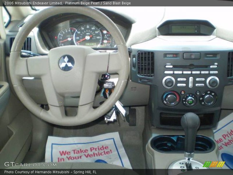 Platinum Beige Pearl / Sand Blast Beige 2006 Mitsubishi Endeavor Limited
