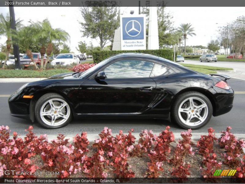 Black / Black 2009 Porsche Cayman