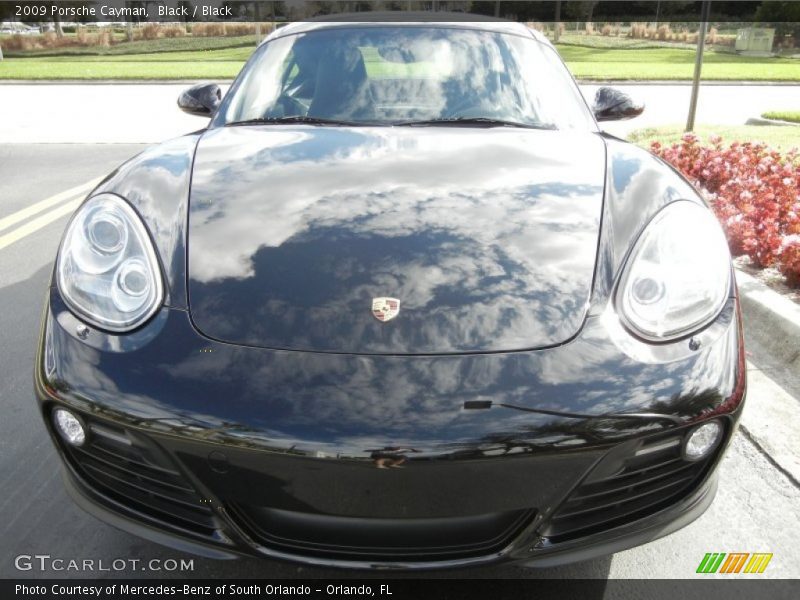 Black / Black 2009 Porsche Cayman