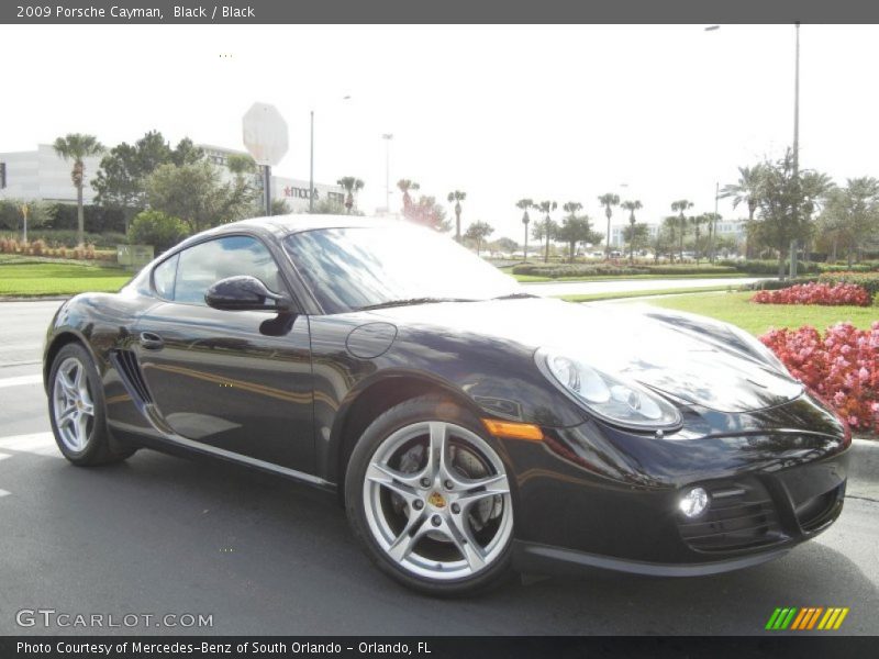 Black / Black 2009 Porsche Cayman