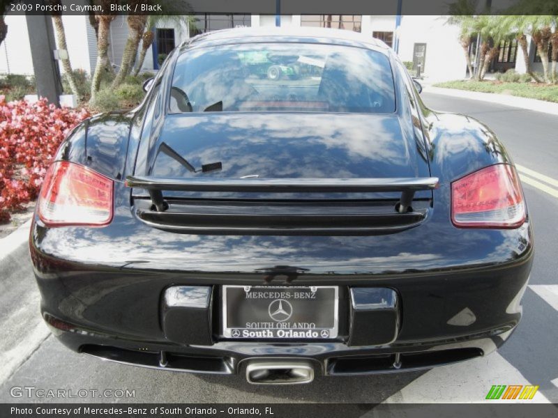 Black / Black 2009 Porsche Cayman