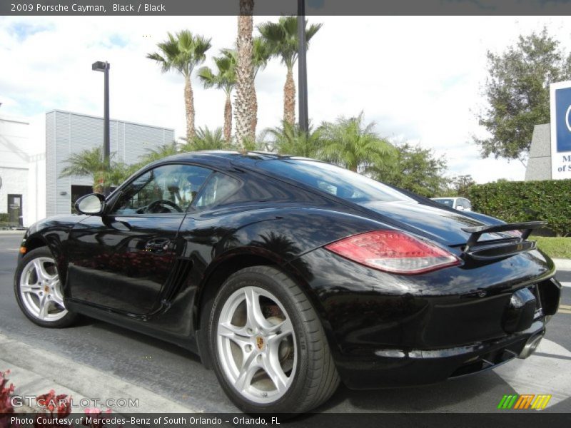 Black / Black 2009 Porsche Cayman