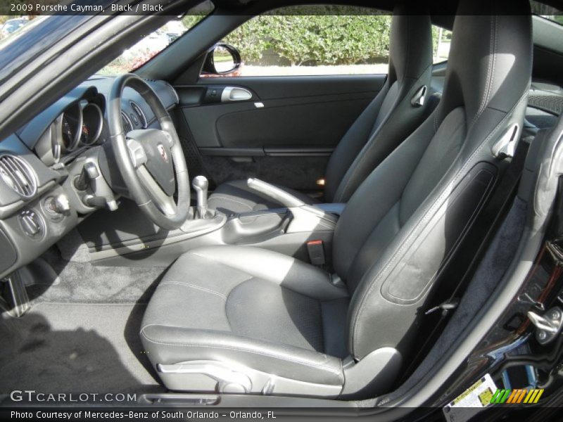  2009 Cayman  Black Interior