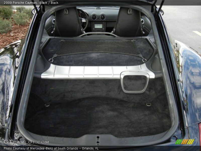 Rear Trunk - 2009 Porsche Cayman 