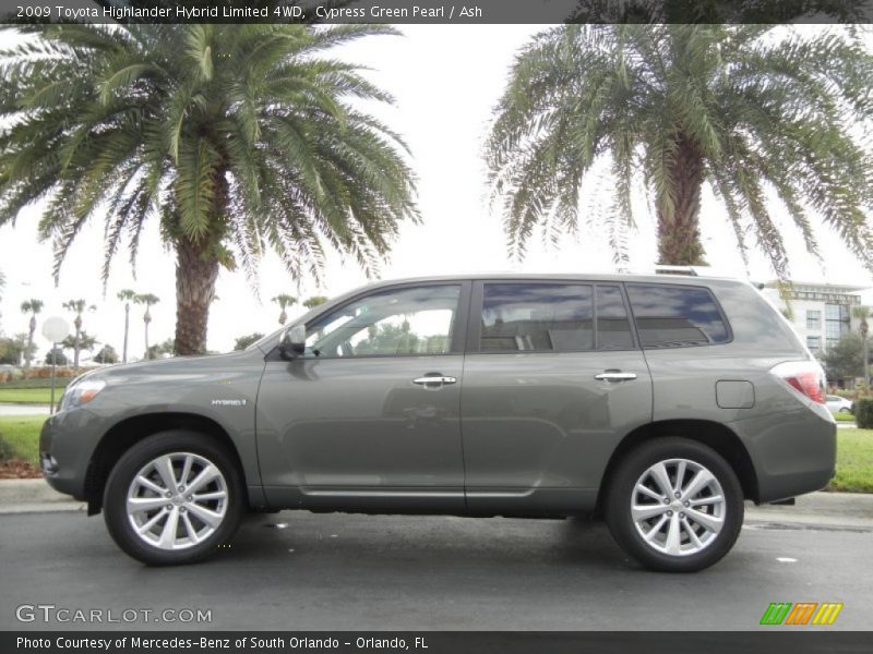  2009 Highlander Hybrid Limited 4WD Cypress Green Pearl