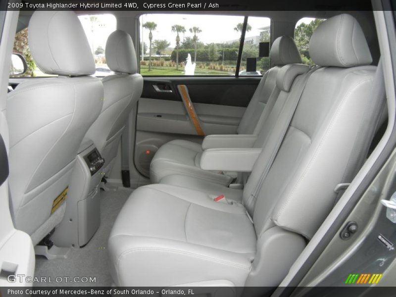  2009 Highlander Hybrid Limited 4WD Ash Interior