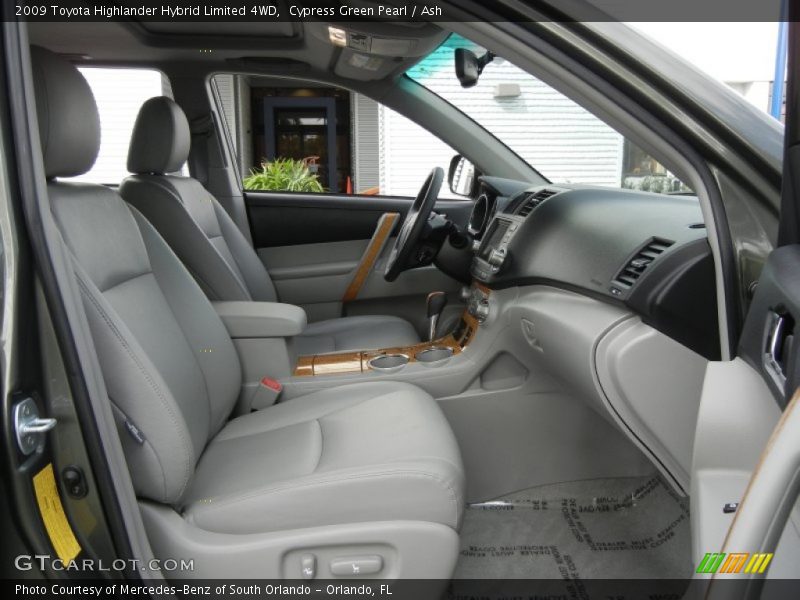  2009 Highlander Hybrid Limited 4WD Ash Interior