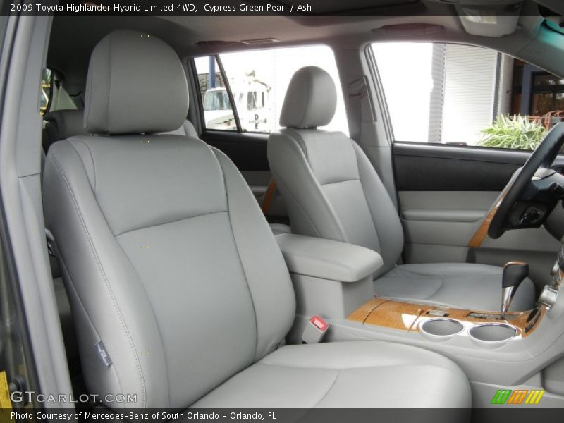  2009 Highlander Hybrid Limited 4WD Ash Interior